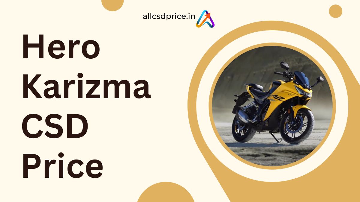 Hero Karizma CSD Price