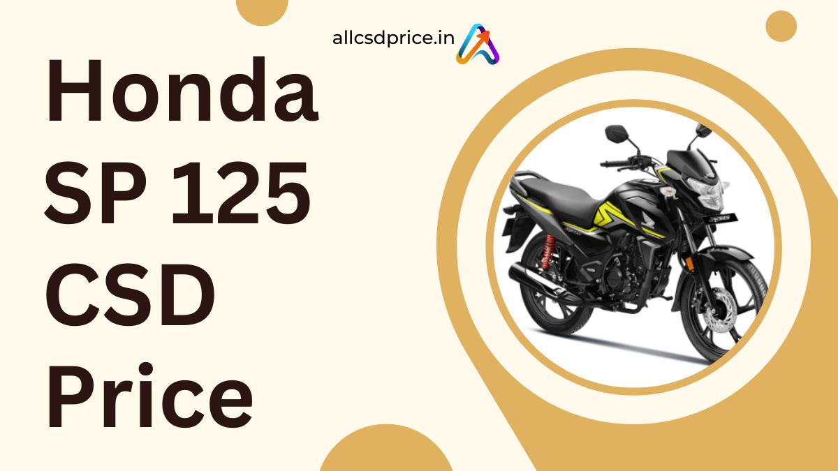 Honda SP 125 CSD Price