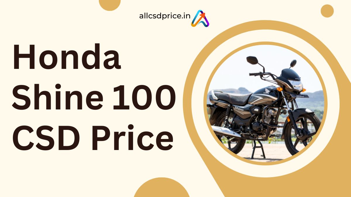 Honda Shine 100 CSD Price