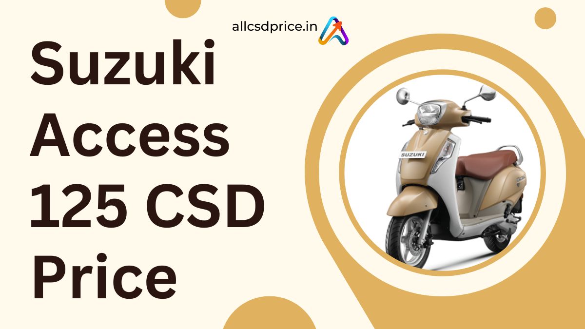 Suzuki Access 125 CSD Price