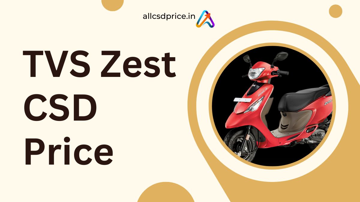 TVS Zest CSD Price