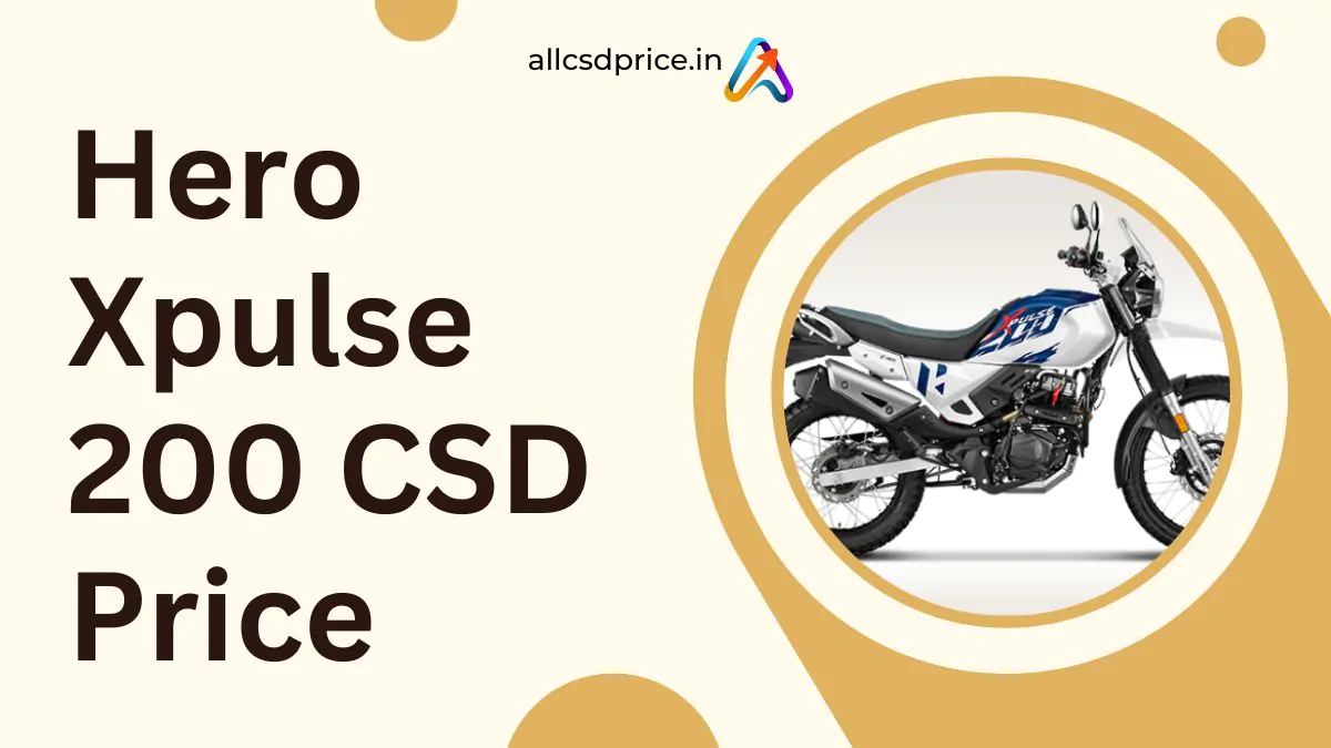Hero Xpulse 200 CSD Price