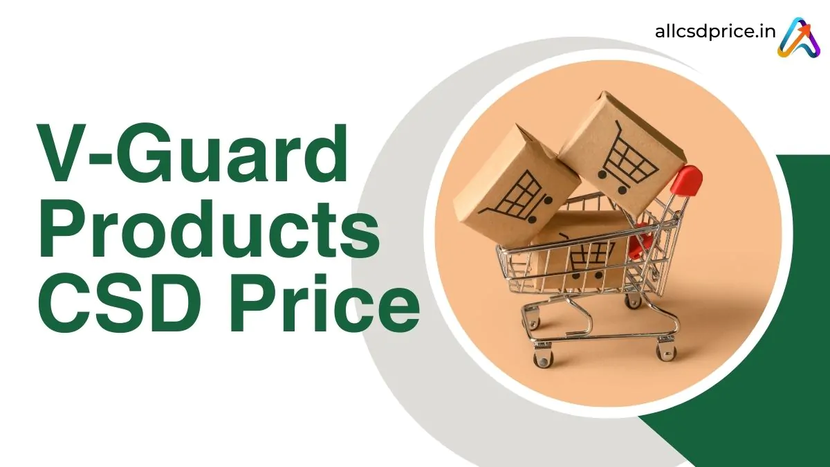 V-Guard Products CSD Price